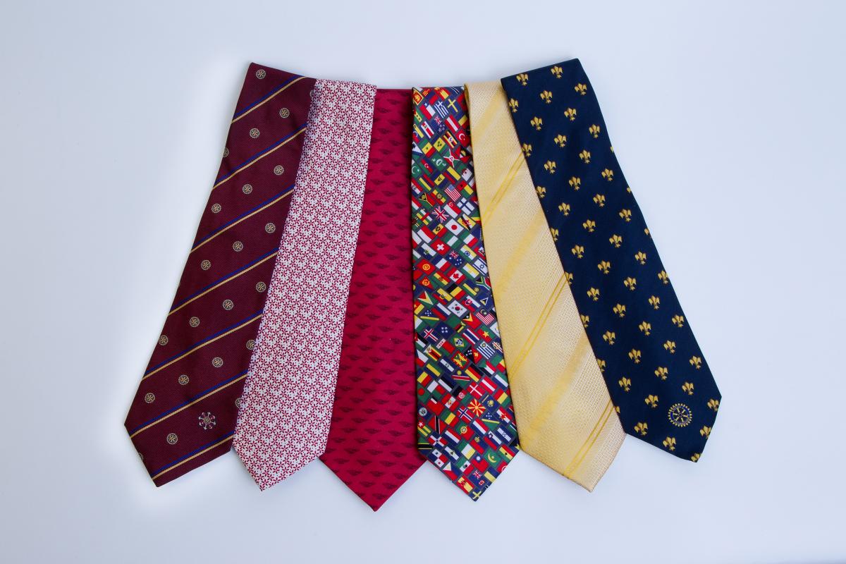 A selection of RI presidential theme ties.