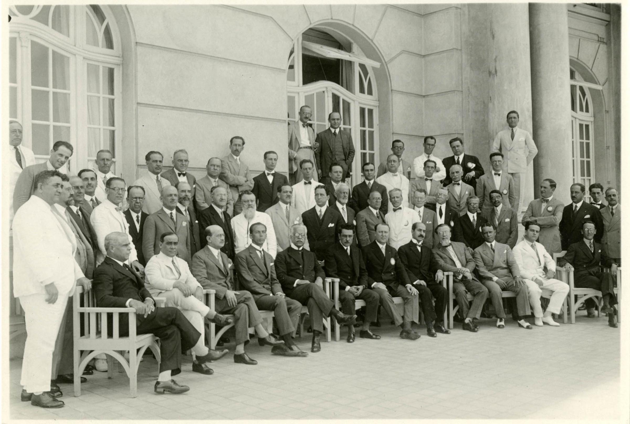 Attendees at the first Brazilian Rotary conference, Rio de Janeiro, Brazil, December 1927.