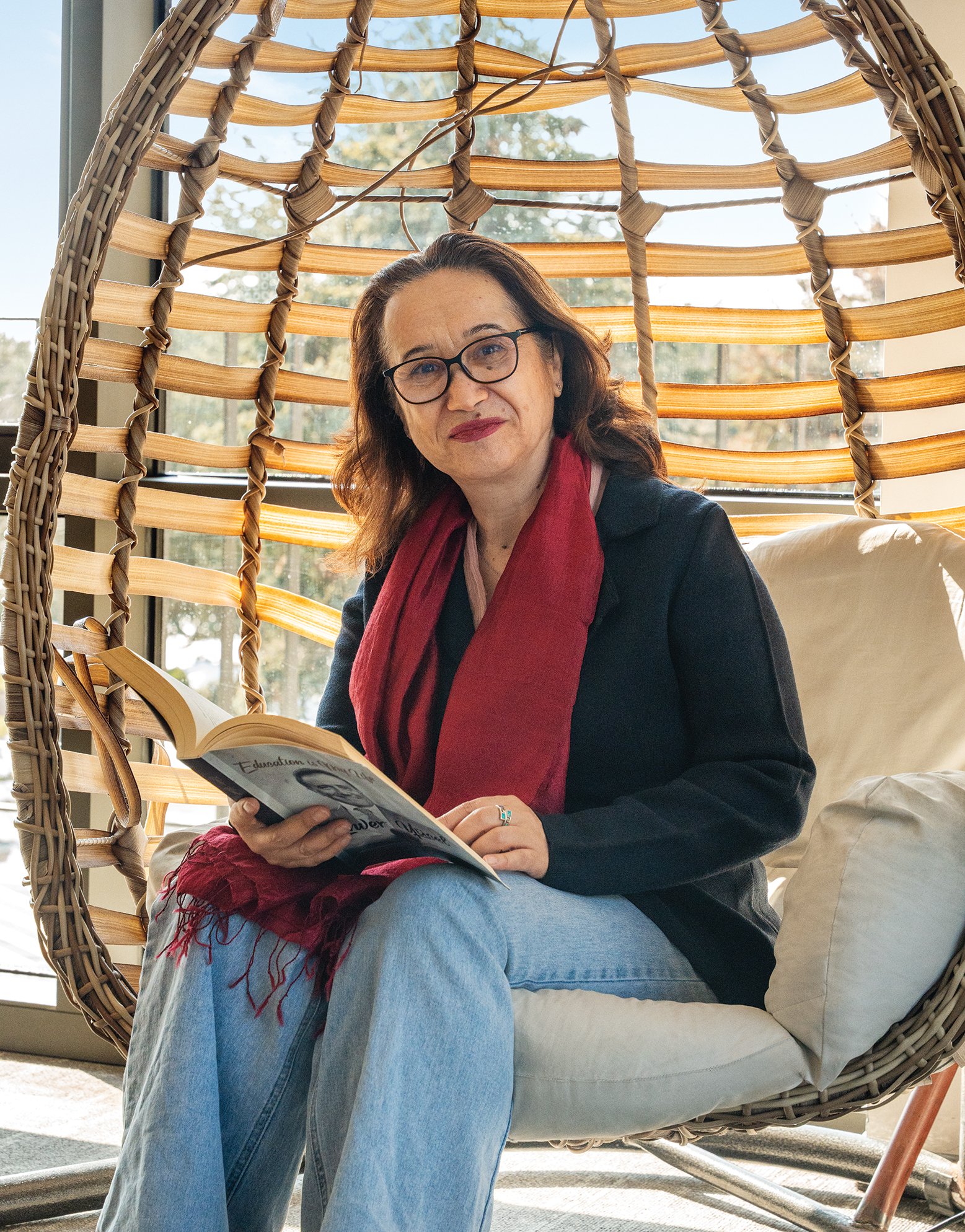 Angela Valentina Antonova, Rotary Peace fellow at Bahçeşehir University in Istanbul, Turkey. 26 February 2025.