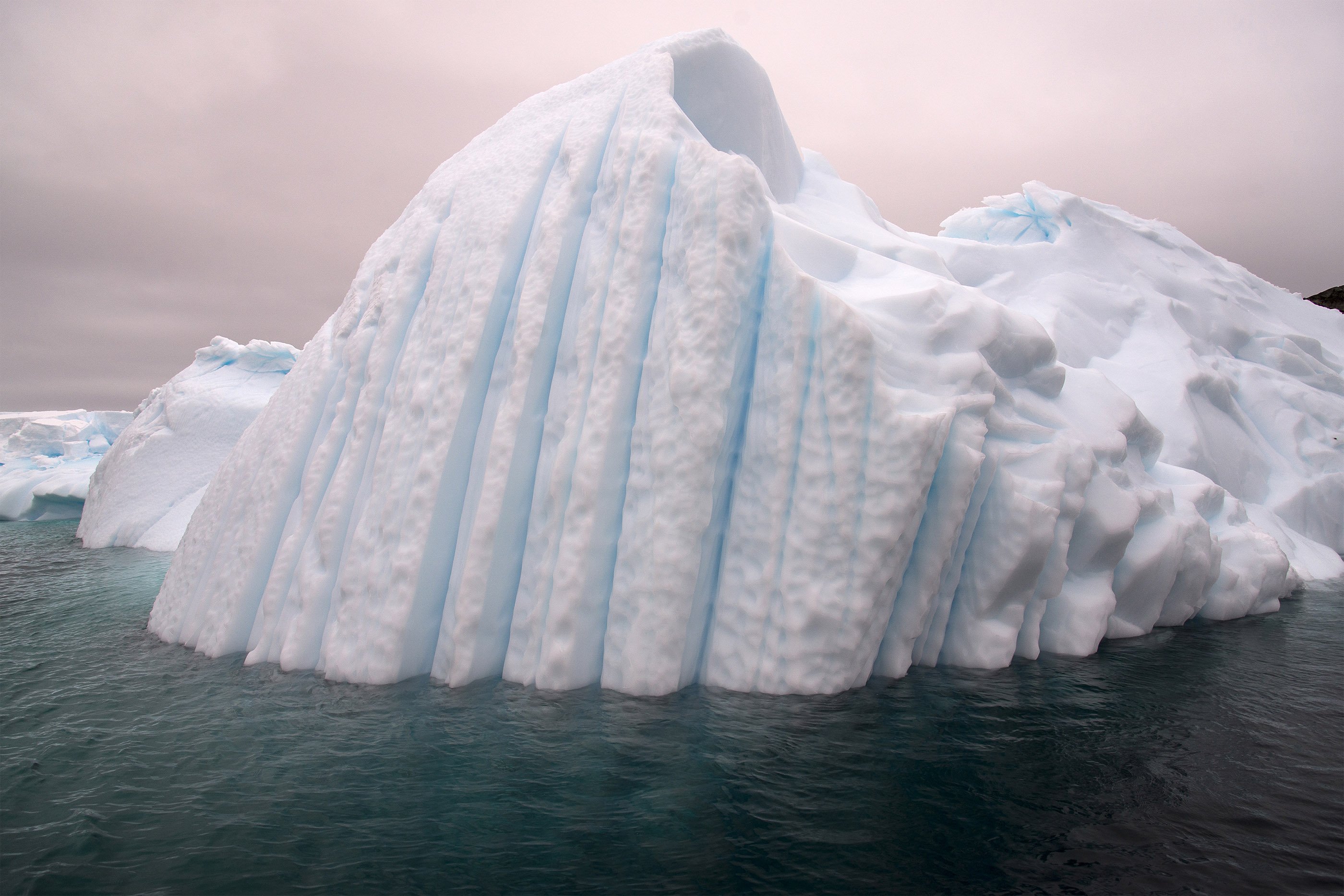 Iceberg in Bellingshausen Sea, Antarctica, 2017. Photo by Christian Clauwers