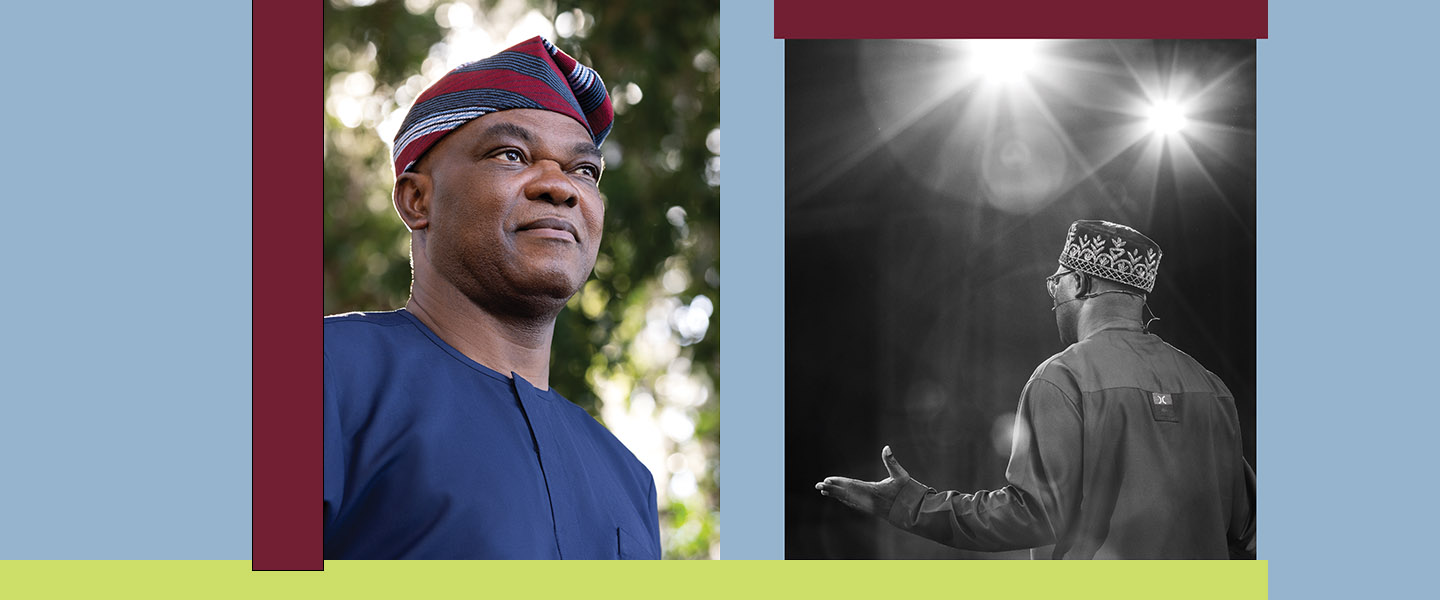 President Yinka answers the call 