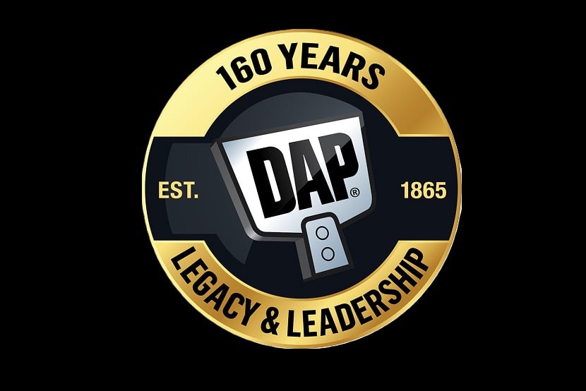 DAP 160 Years — Legacy and Leadership logo, established 1865