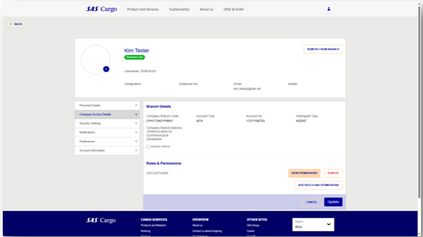More info about the user 2