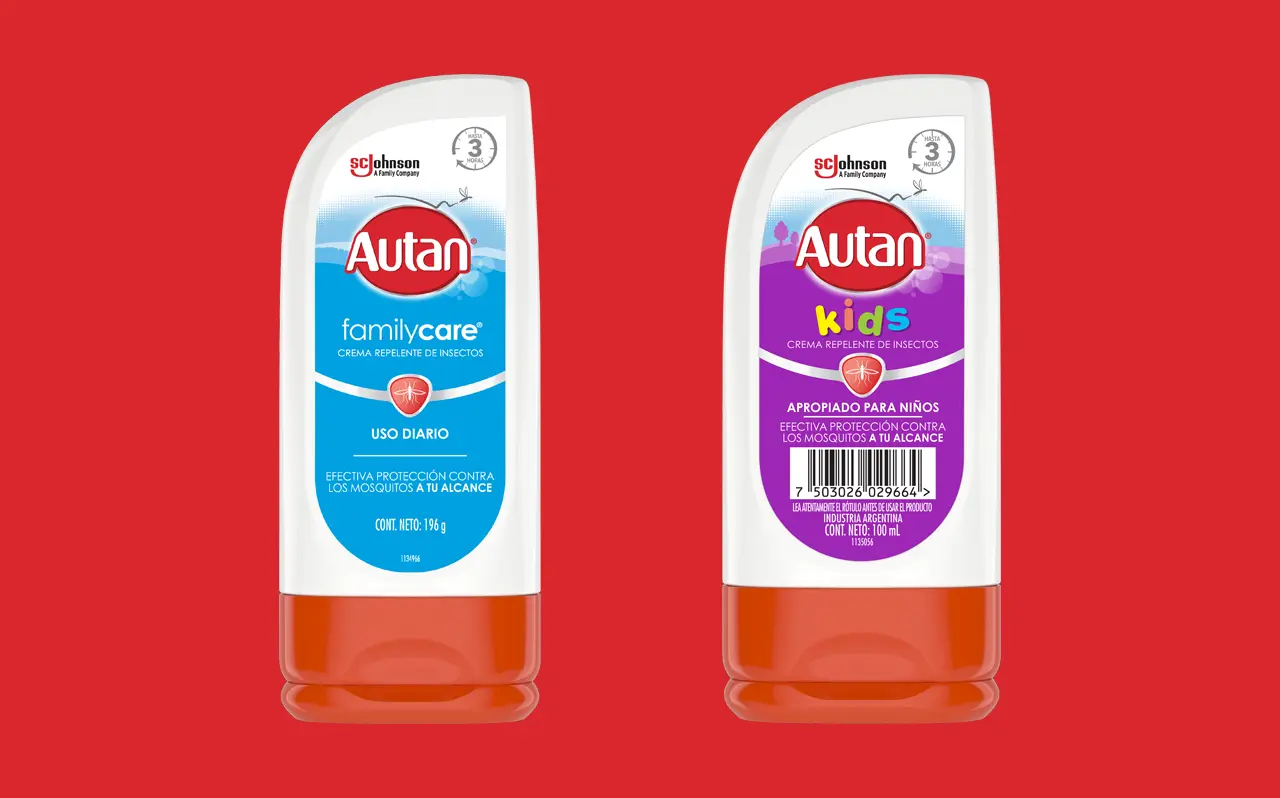 Un grupo de 2 productos Autan®