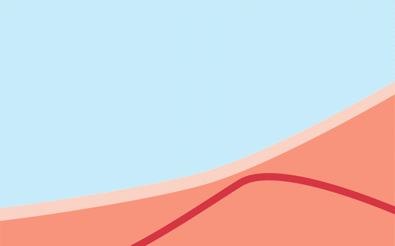 Animation einer Mücke, die auf einer Person landet und saugt