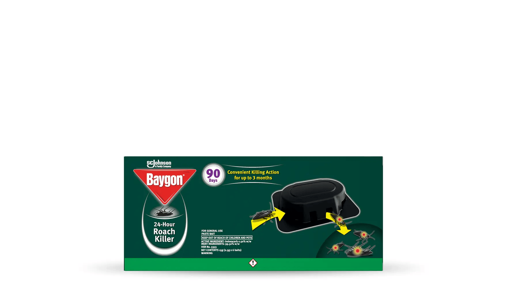 Philapines Ropach Baygon® 24-hour Roach Killer | SC Johnson