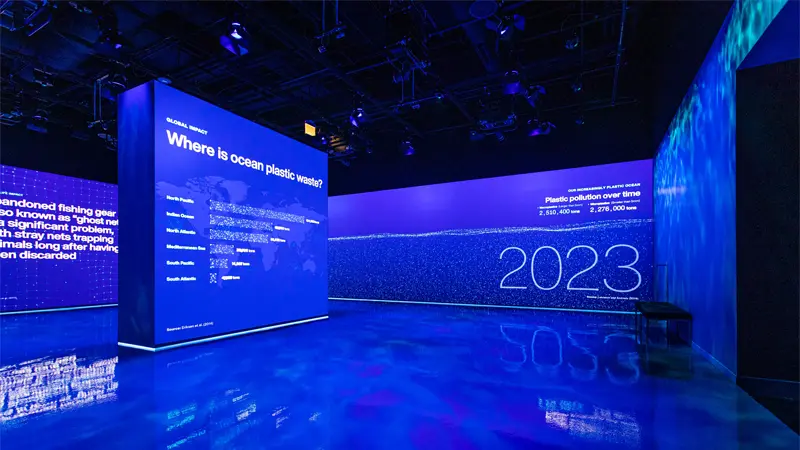 A Deeper Dive Into the Blue Paradox Exhibit on Plastic Pollution Crisis