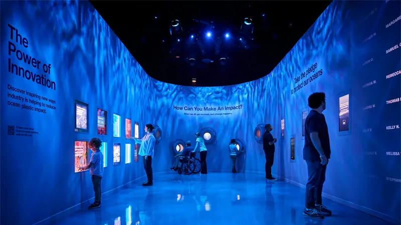 A Deeper Dive Into the Blue Paradox Exhibit on Plastic Pollution Crisis