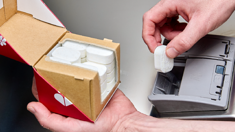 Ecover dishwasher tablet in a box