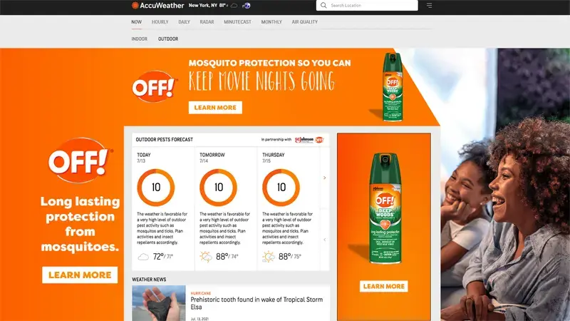 SC Johnson and AccuWeather Announce Launch
