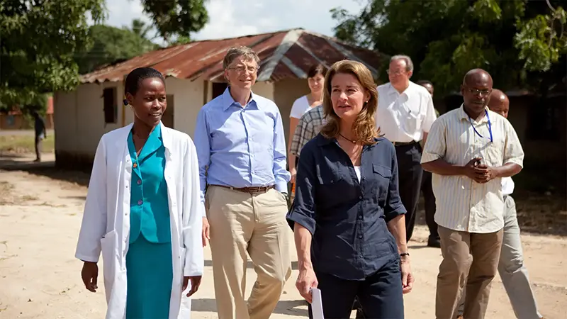 Bill and Melinda Gates