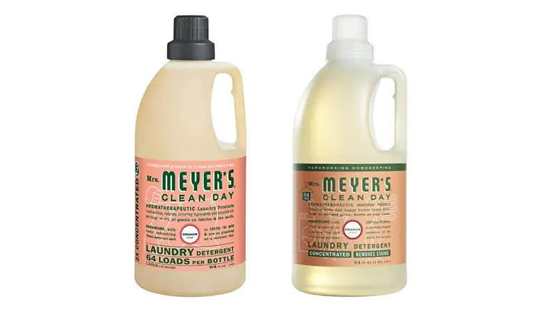 Packaging with and without black plastic