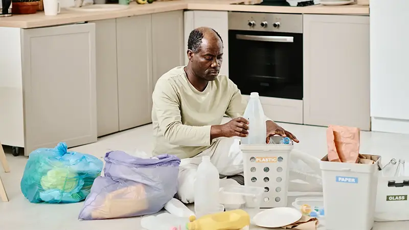 Recycling-friendly plastic packaging