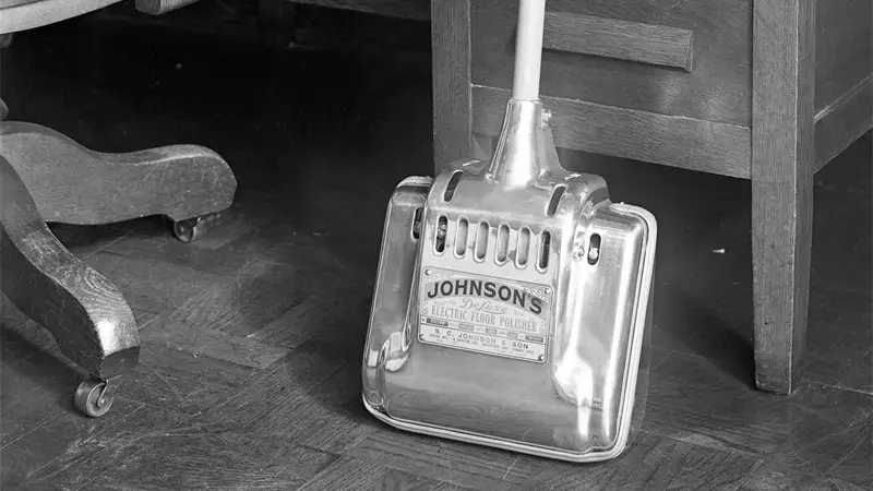 SC Johnson’s 1926 Deluxe Electric Floor Polisher