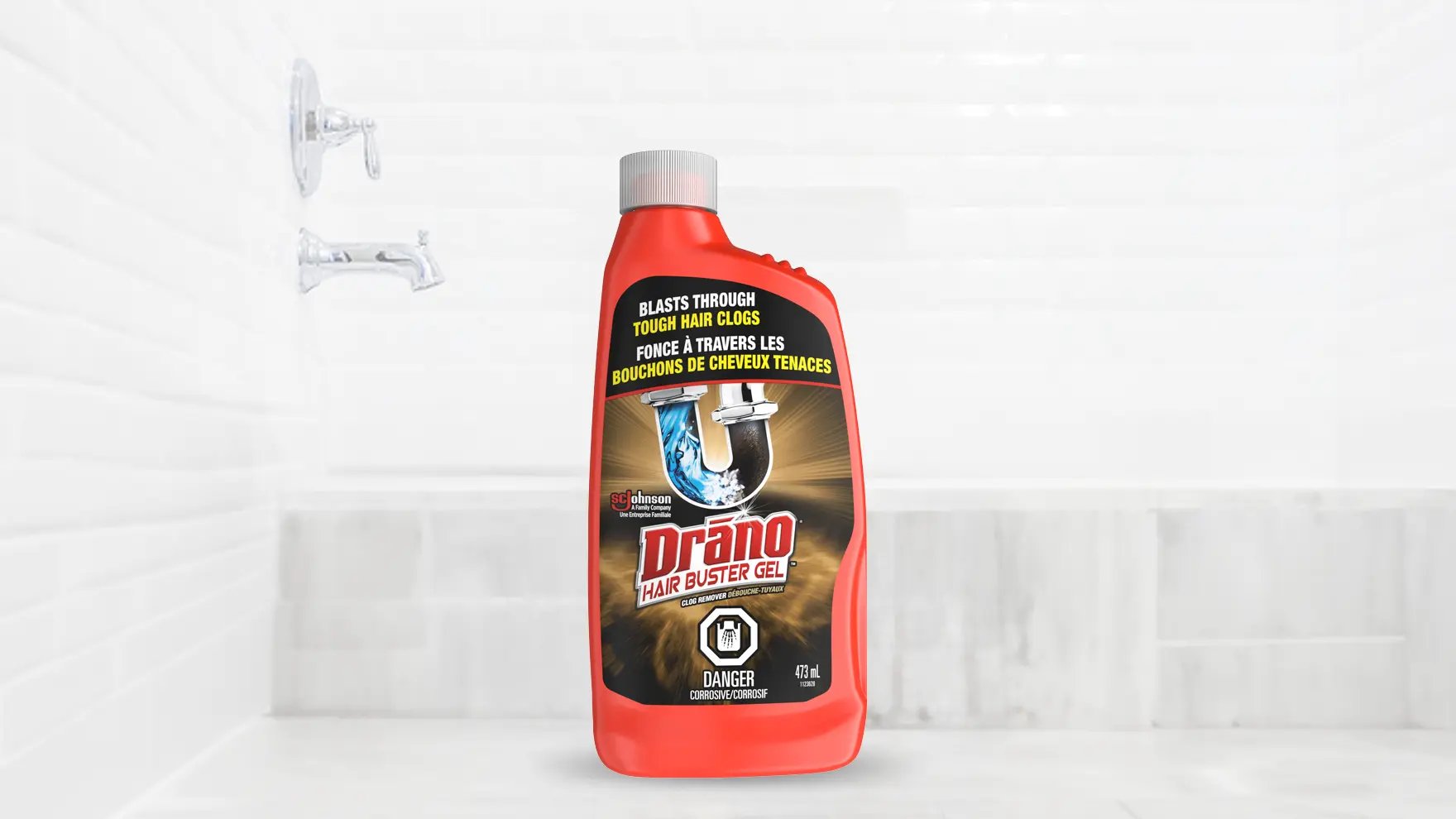 Hair Buster Gel for Clogs | Drano® Drain Cleaners | SC Johnson
