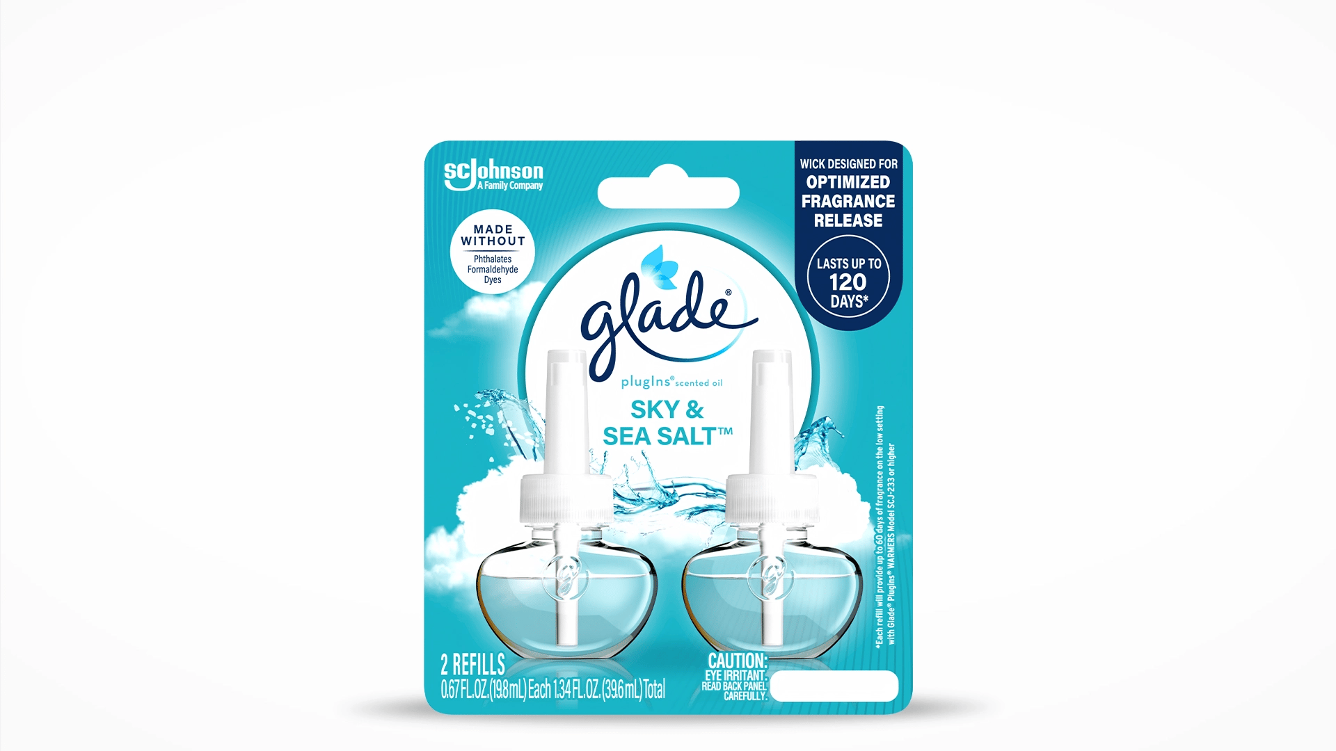 Sea Salt Java Refill Sky & Sea Salt™ PlugIns® Scented Oil 2 Refills | SC Johnson