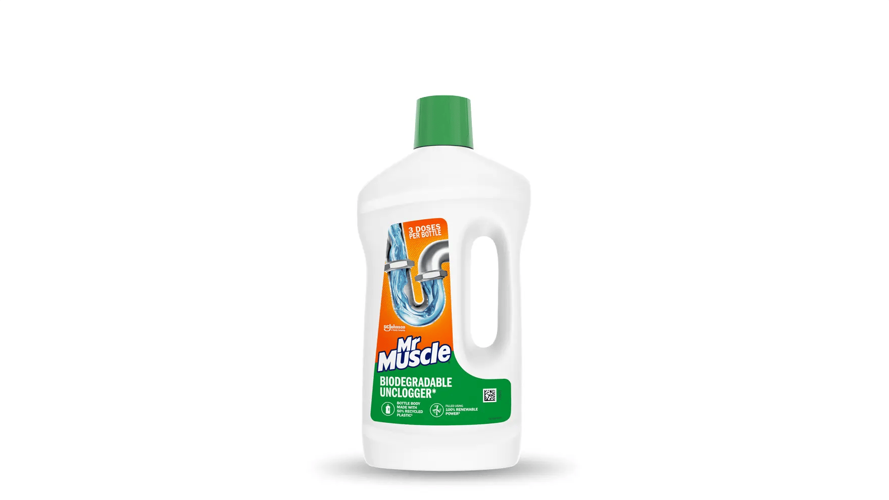 Mr Muscle® Biodegradable Drain Unclogger | Mr Muscle Powerful Home Cleaners