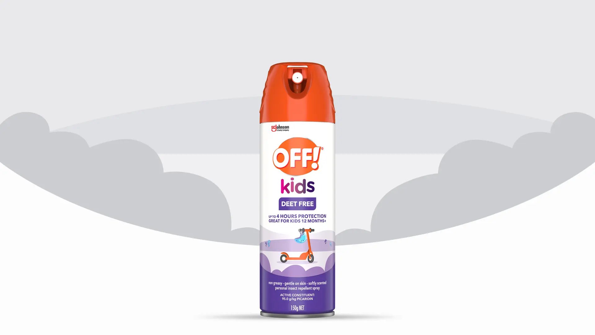 Kids DEETFree Insect Repellent Aerosol OFF!® PlantBased