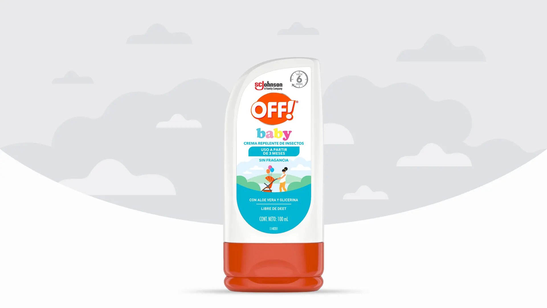 Repelente Baby Crema | OFF!® Repelente de Mosquitoes