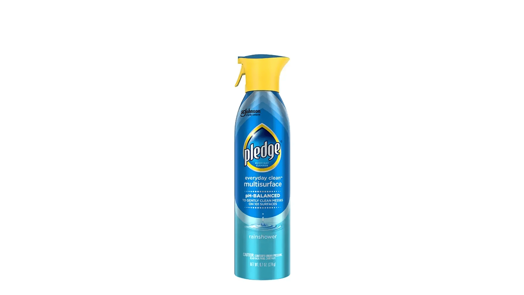 Pledge® pH Balanced Multisurface Cleaner Aerosol Rainshower | SC Johnson