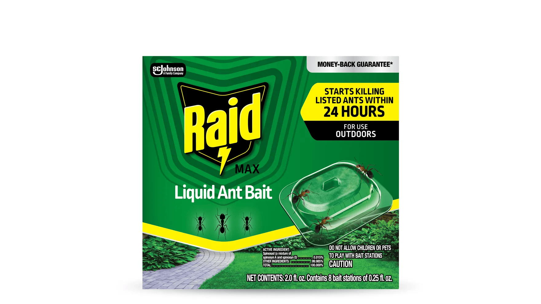 Raid® Max Outdoor Liquid Ant Baits | Crawling Insect Control