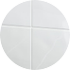 Glazed ceramic tile