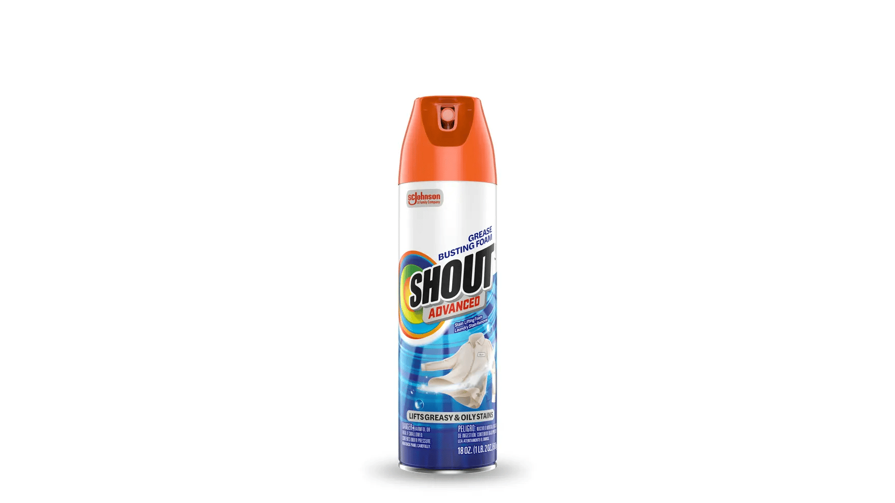 Shout Advanced Grease Busting Foam