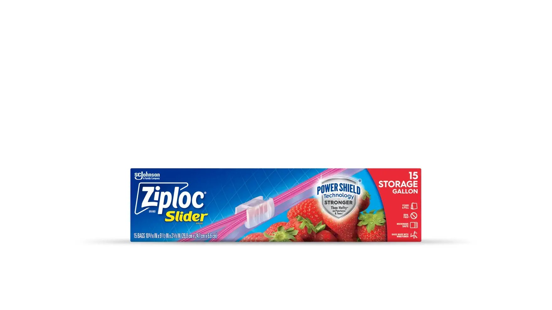 Easy Zip Large Storage Bags | Smart Zip Plus Seal | Ziploc®