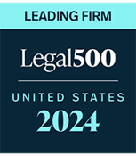 2024 Legal500 Leading Firm Badge