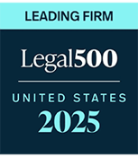 2025 Legal500 Leading Firm Badge