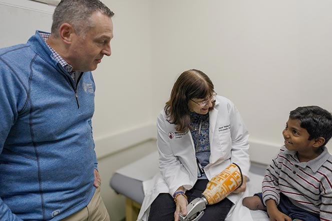 two providers with patient