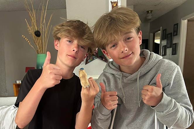 twin brothers, sports medicine patients