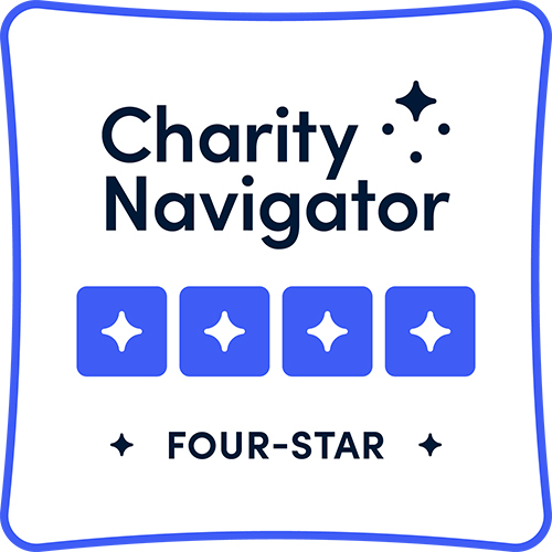Insignia de organización benéfica de cuatro estrellas de Charity Navigator