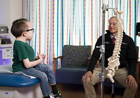 patient and physician having a discussion