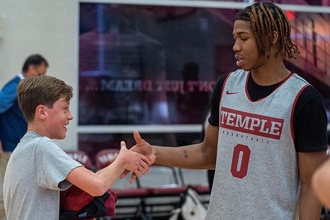 Cole meeting Khalif Battle