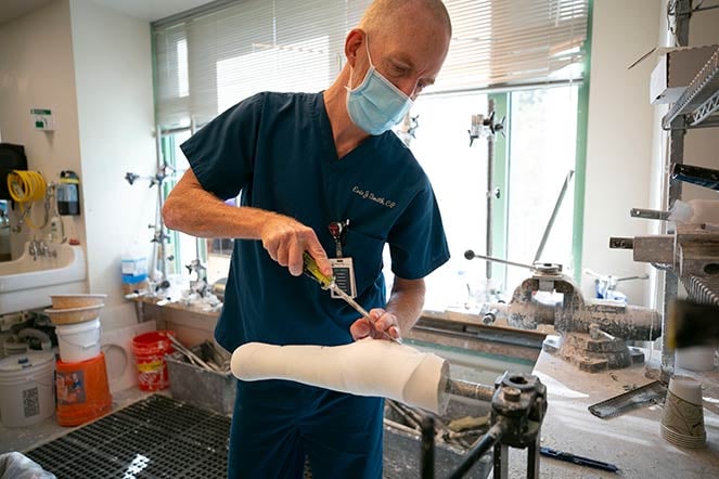 Eric Smith working in POPS department