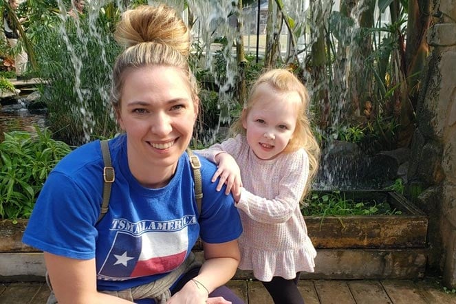 Kennedy and her mother, Karissa