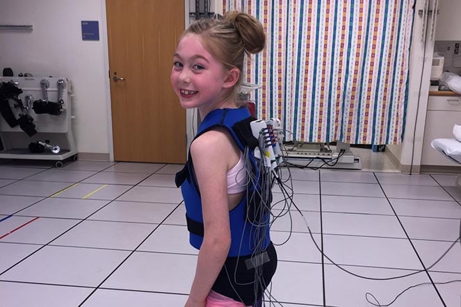 Payton in motion analysis center