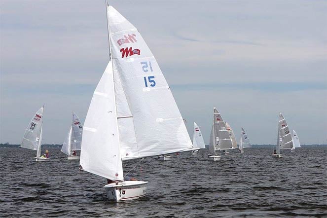 Richard's boat on the water