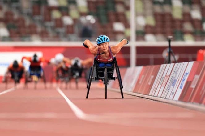 Susannah during race