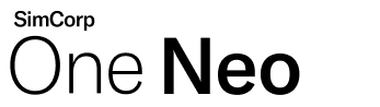 SimCorp One logo horisontal