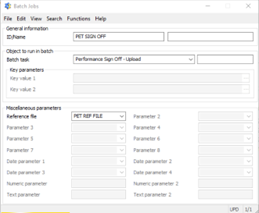 Performance Batch Job