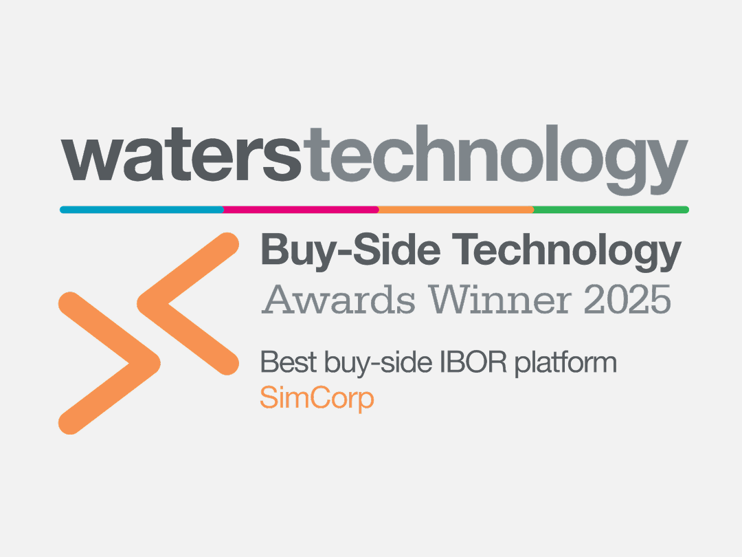 SimCorp wins Best IBOR Platform | SimCorp
