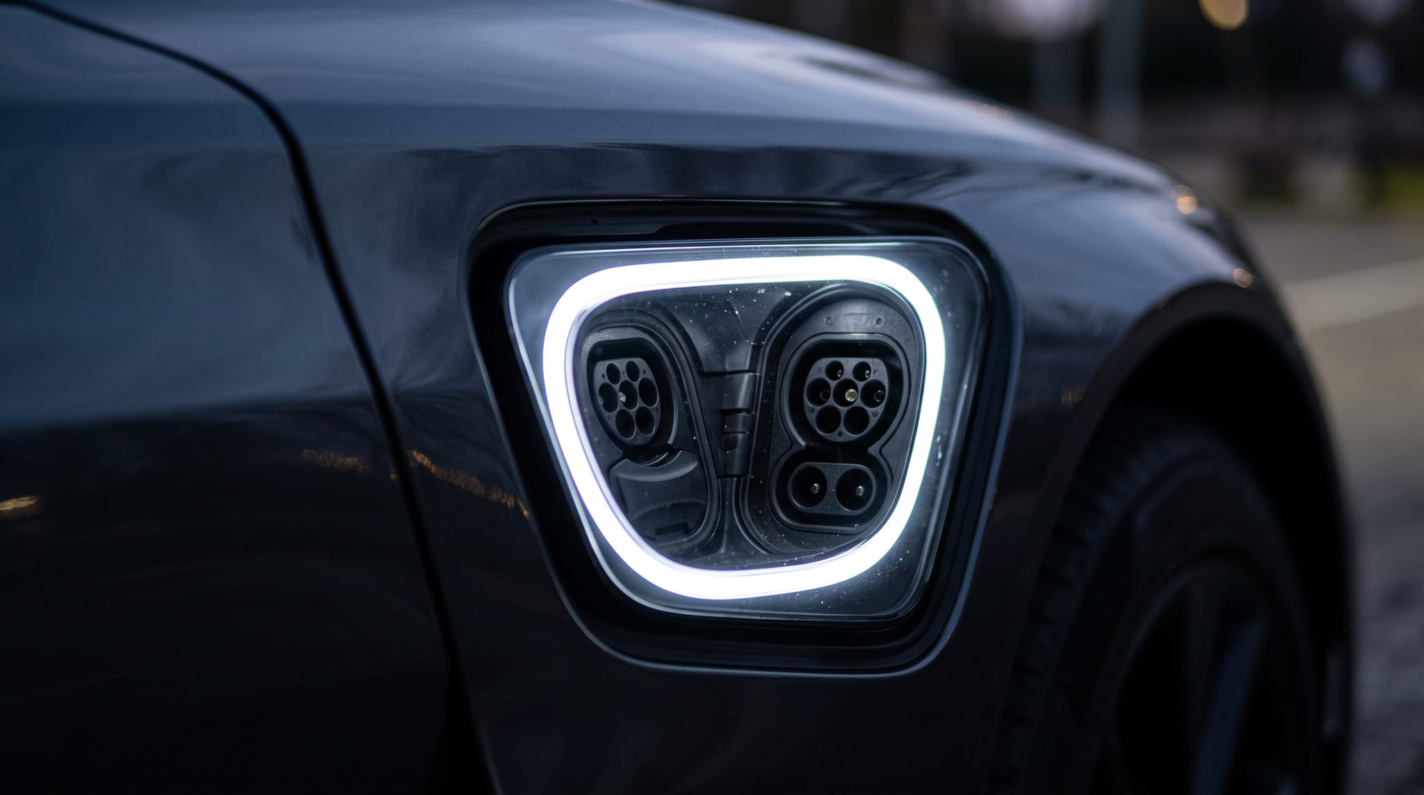 VELARO Aero charge port detail
