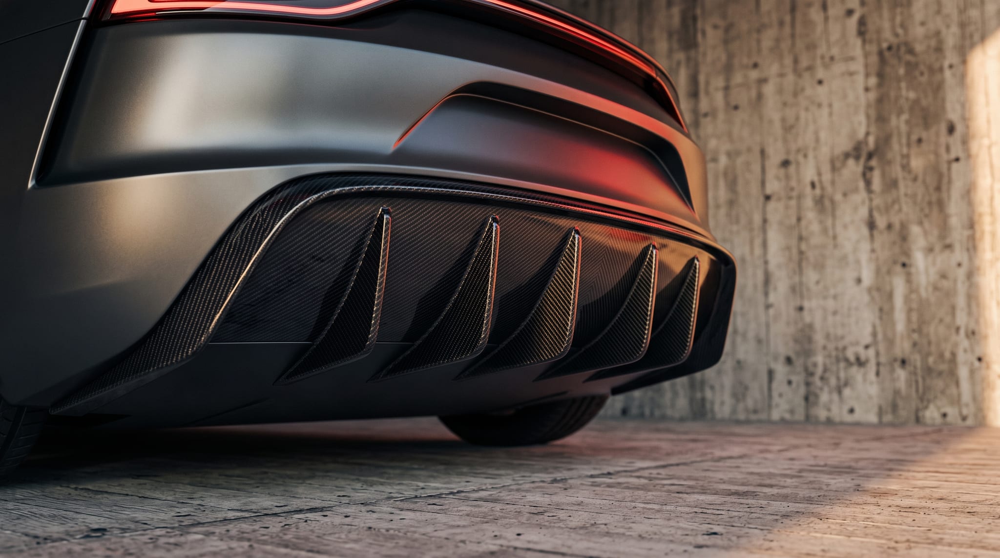 VELARO S rear diffuser detail