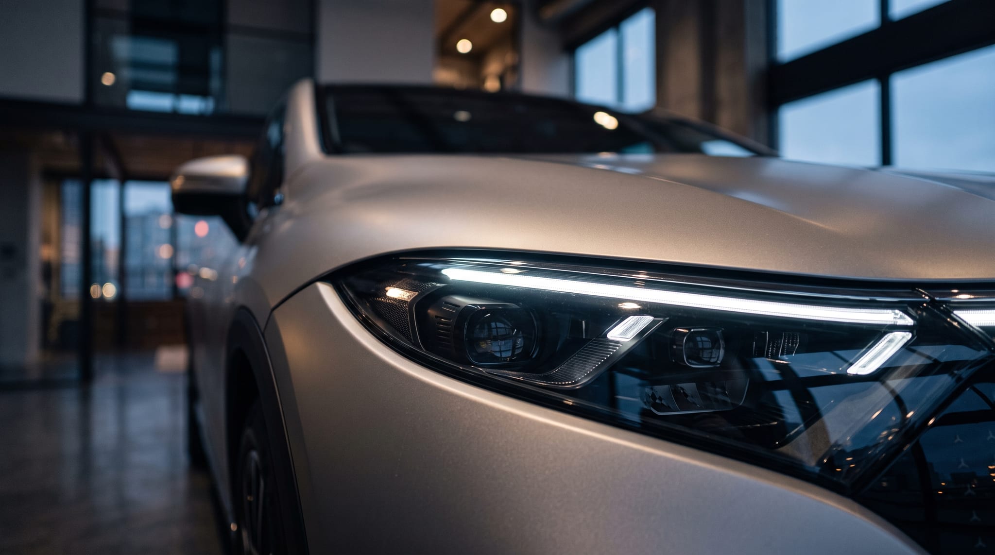 VELARO X headlight signature detail