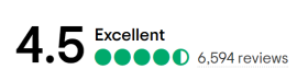 Trip Advisor Rating 4.5 Excellent