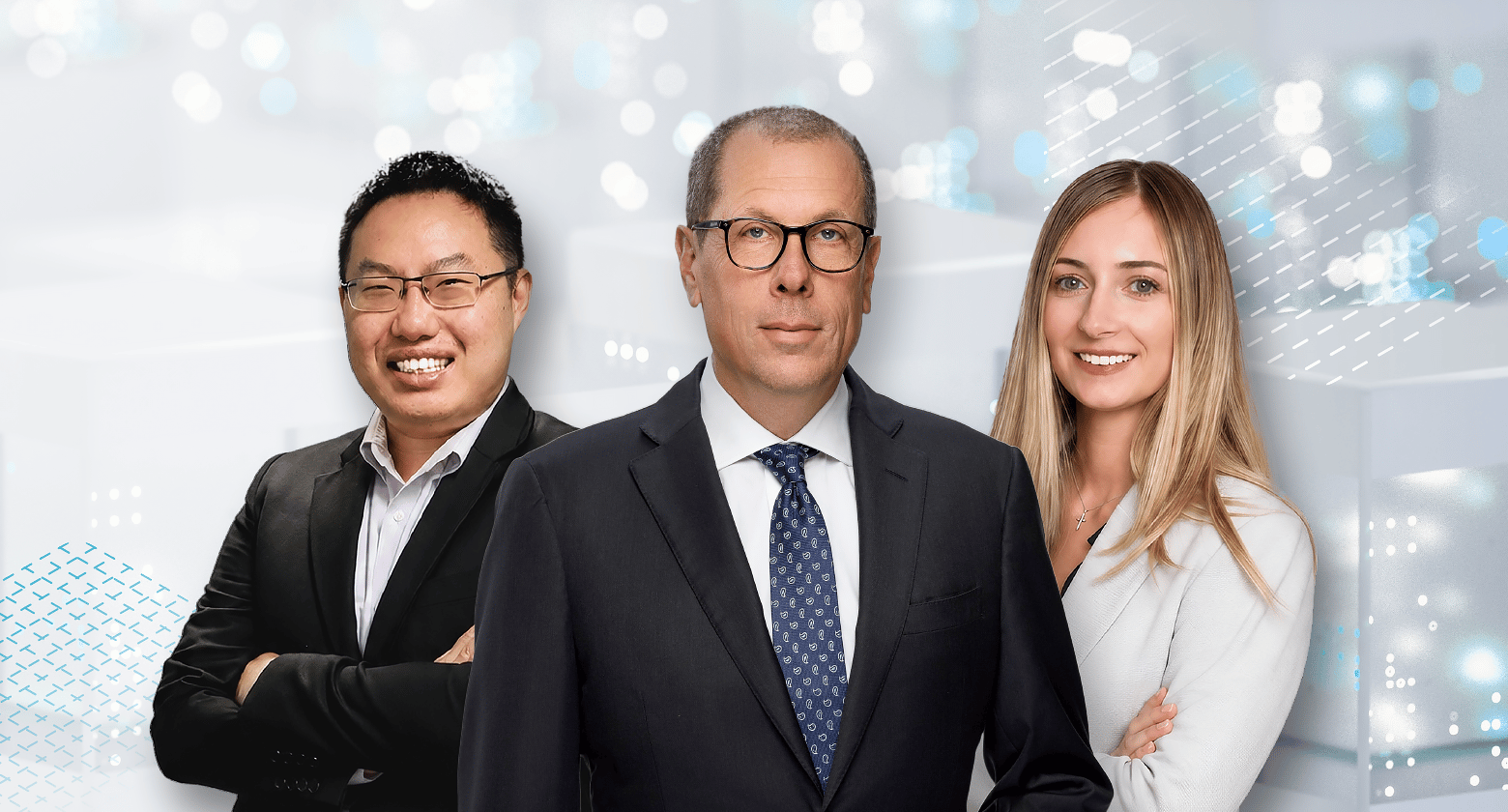 Picture of Eduardo Gramuglia Pallavicino, Roksolana Dushynska and Haiping Choo from Citi