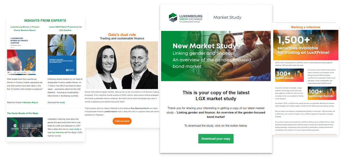 Newsletter sign-up banner