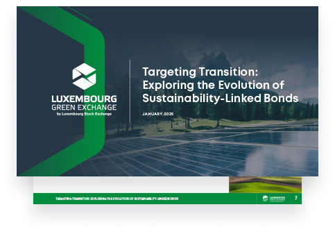Cover of LGX Market Study Sustainability-Linked Bonds